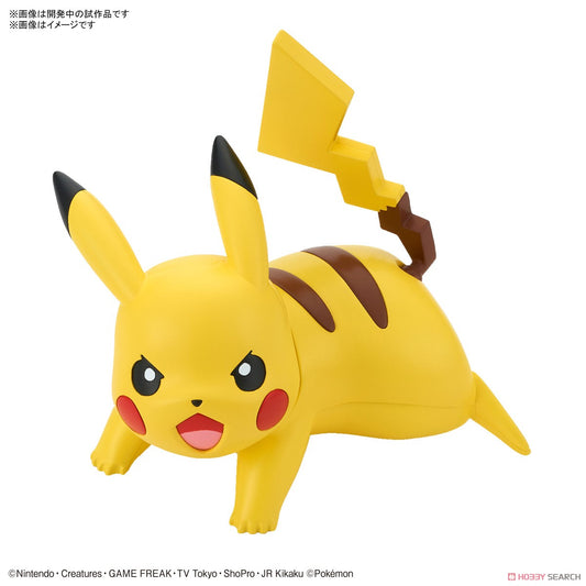 POKEPLA Quick 03 Pikachu (Battle Pose)
