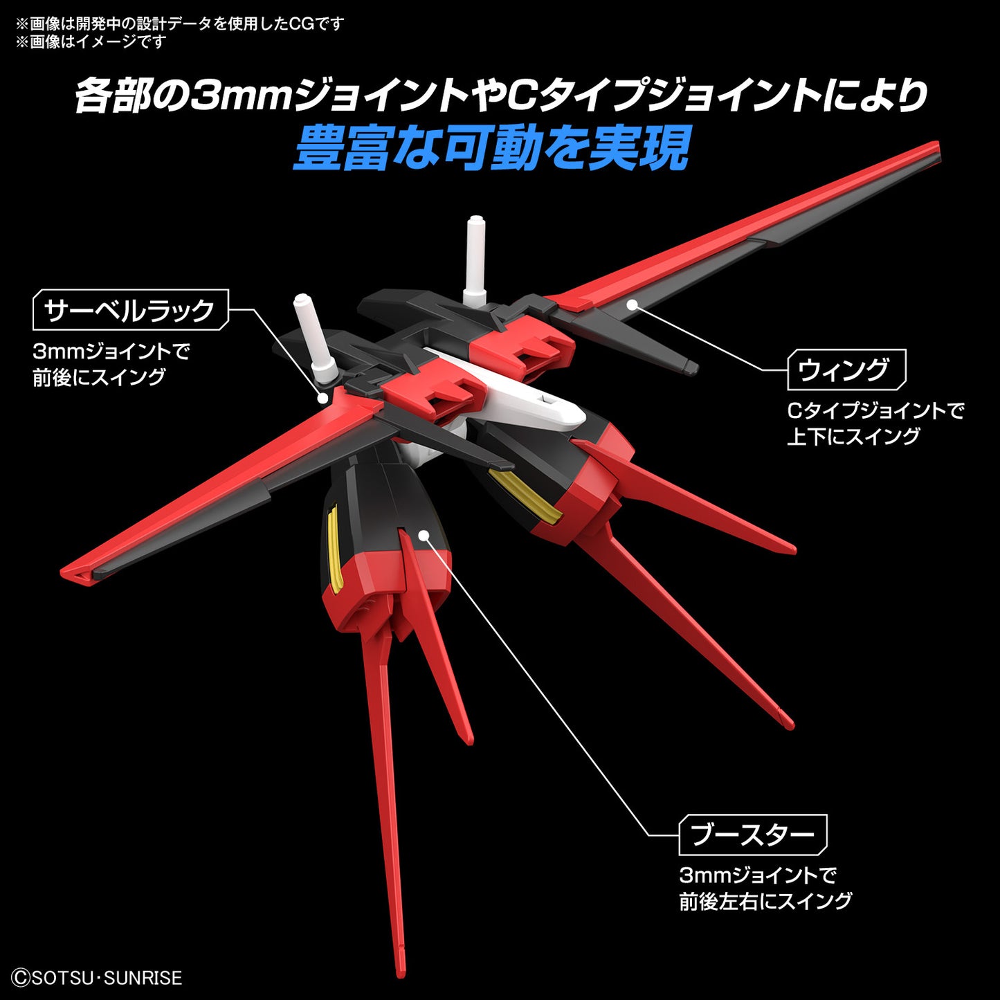 Option Parts Set Gunpla 01 (Aile Striker)