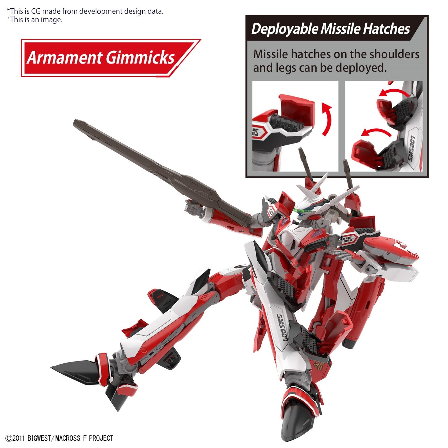 HG 1/100 YF-29 Durandal Valkyrie Alto Saotome's Use