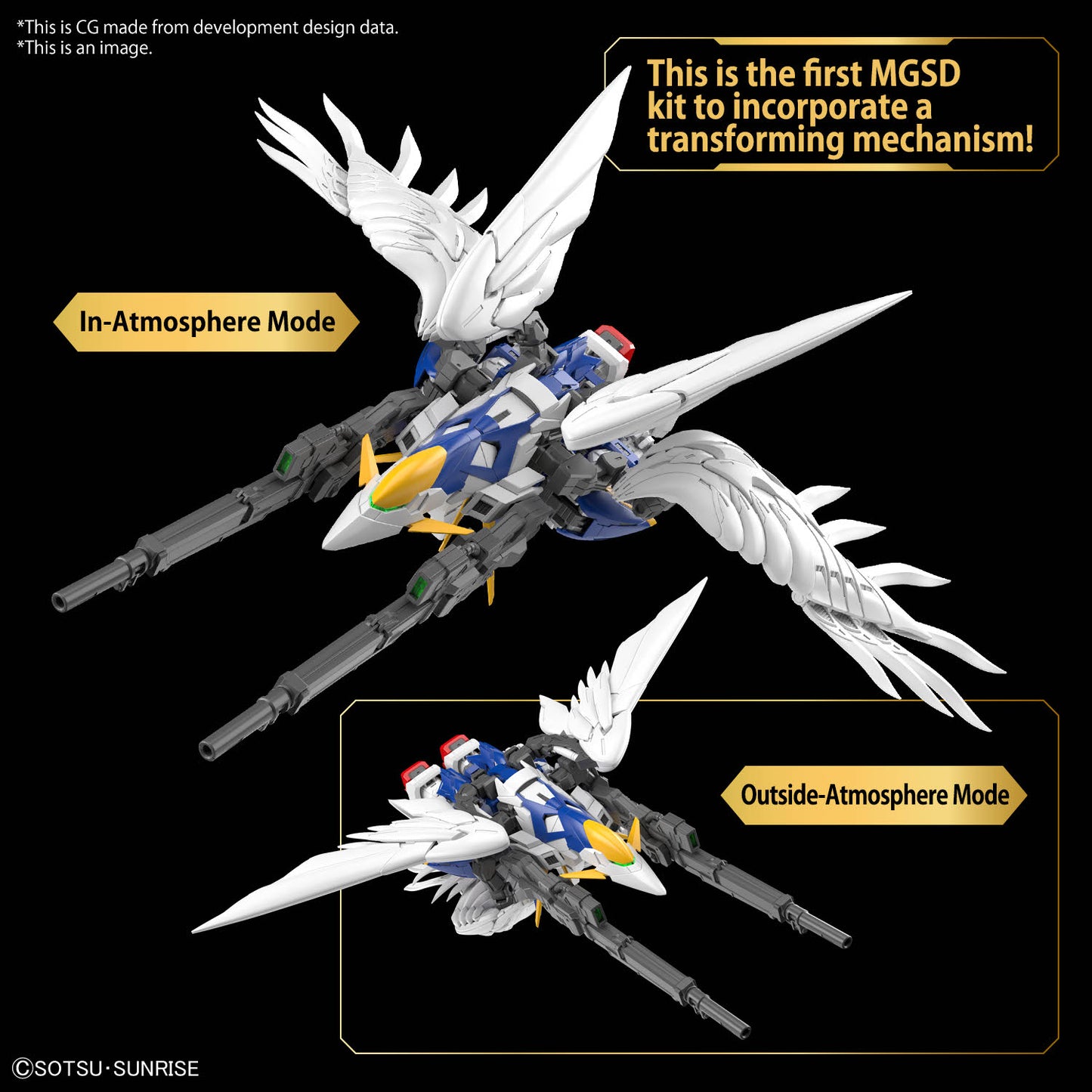 [PRE ORDER] MGSD Wing Gundam Zero EW