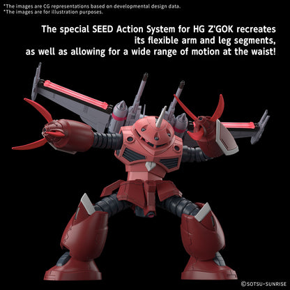 [PRE ORDER] HG 1/144 Z'Gok (Gundam Seed Freedom Ver.)