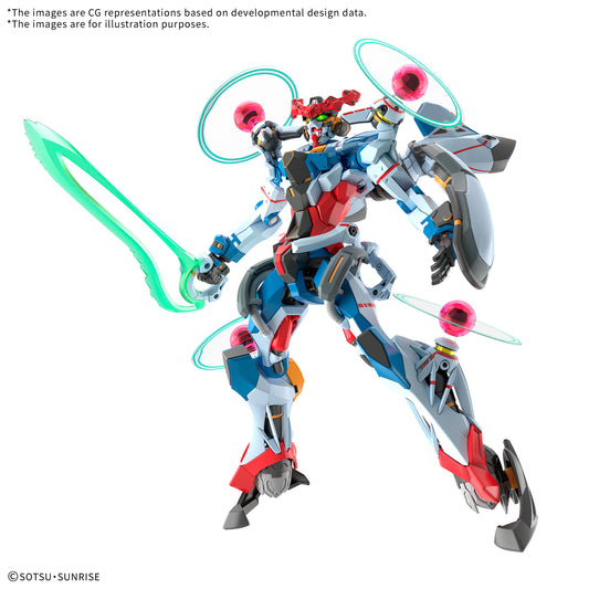 HG 1/144 GQuuuuuuX (Endymion Unit Awakened)