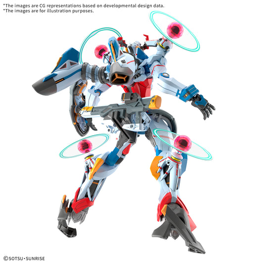 HG 1/144 GQuuuuuuX (Endymion Unit Awakened)