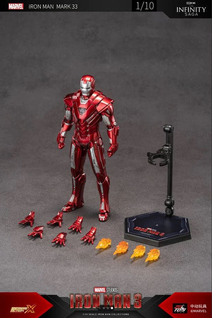 ZD Iron Man Mk XXXIII (33) Silver Centurion