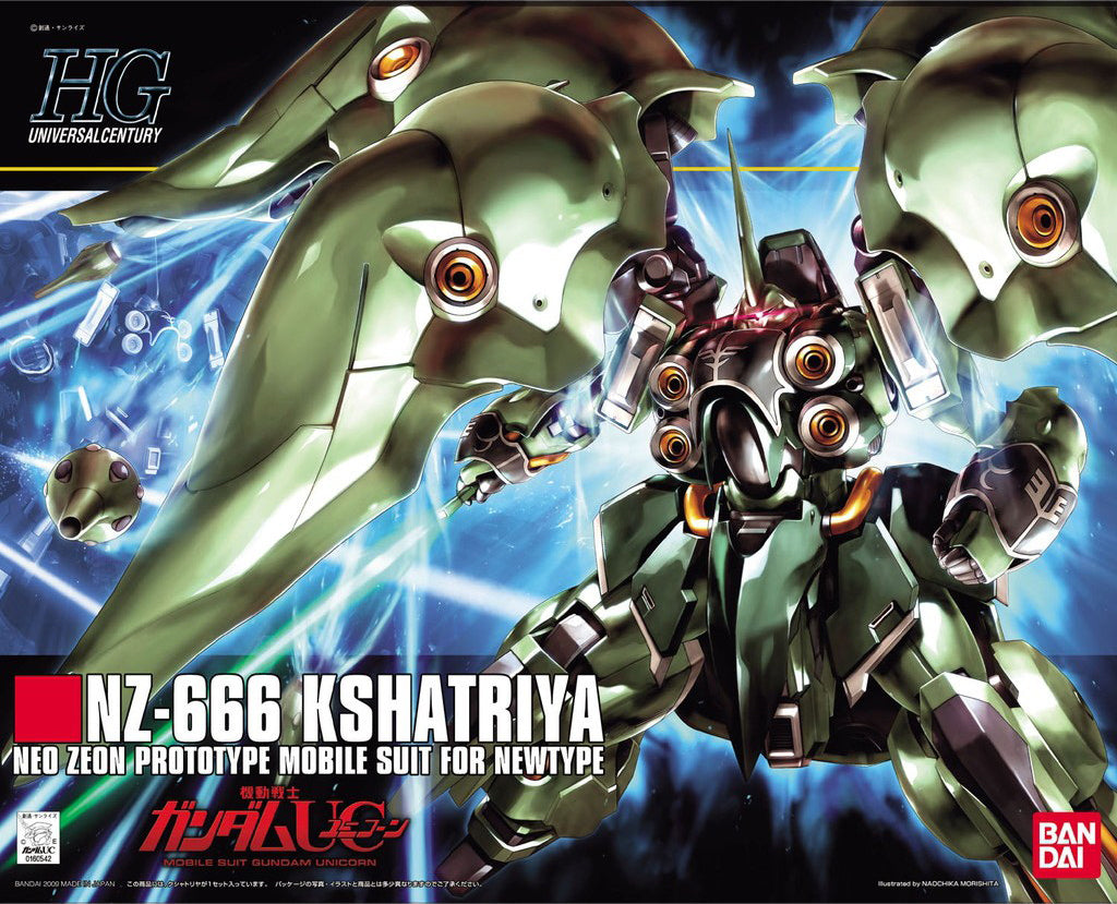 1/144 HGUC NZ-666 KSHATRIYA