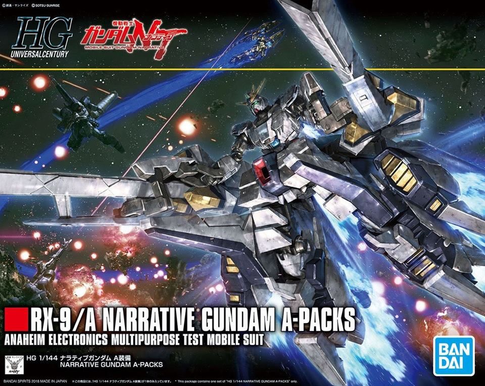 HG 1/144 Narrative Gundam A-Packs