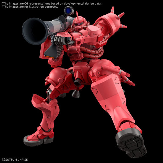 HG 1/144 CHAR'S ZAKU (GQ)