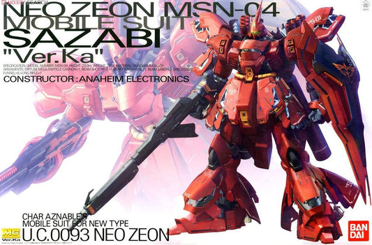 MG 1/100 MSN-04 Sazabi Ver. Ka