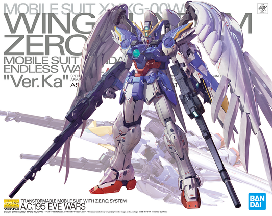 MG 1/100 Wing Zero Gundam EW Ver. Ka