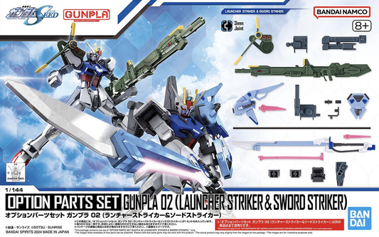 Option Parts Set Gunpla 02 (Launcher Striker & Sword Striker)